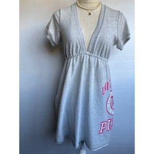 Y2K University Of Pink French Terry Sweater Dress Women S